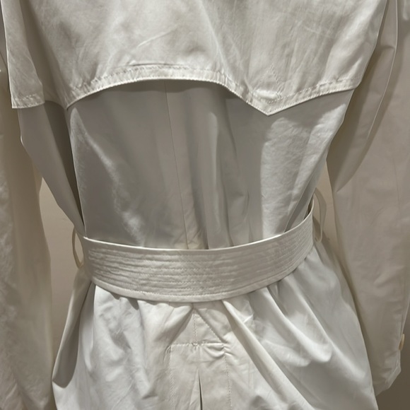 Lauren Ralph Lauren White Double-Breasted Lightweight Jacket/Blazer - Size Small - Picture 7 of 10